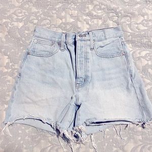 Madewell The Mom Jean Short